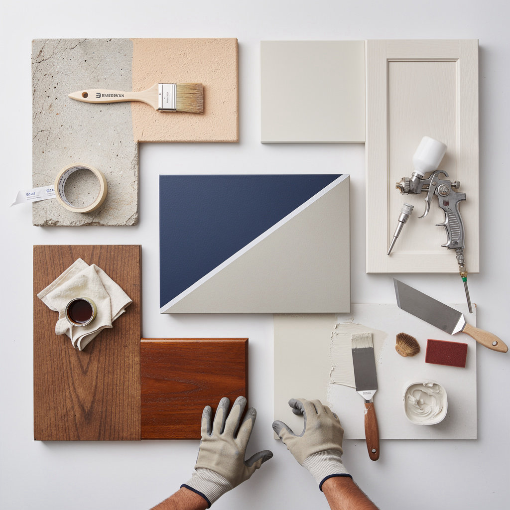Painter professional services in Pacific Beach - interior, exterior, cabinet refinishing and wood finishing